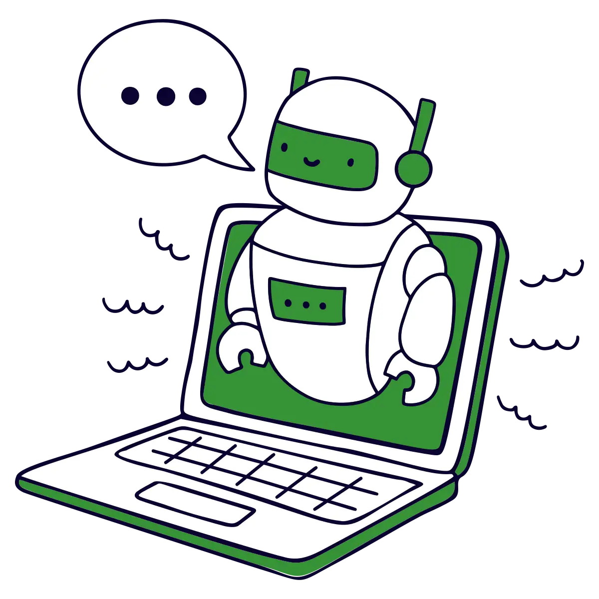 Robot On Laptop 1 Streamline Bruxelles